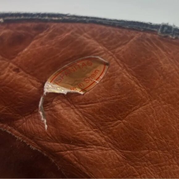 Hispanitas, size 39/8.5, grey ankle boots, leather, 3 inch heel, made in Spain - Picture 4 of 7